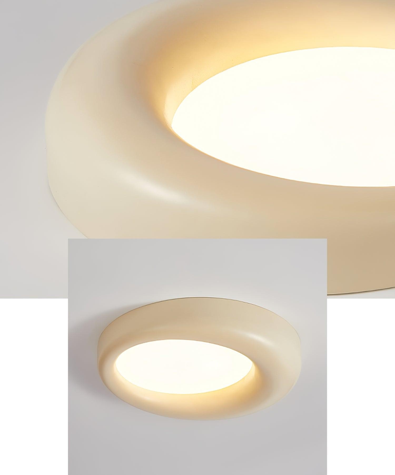Center Offset Concentric Circle Acrylic Ceiling Lamp M308