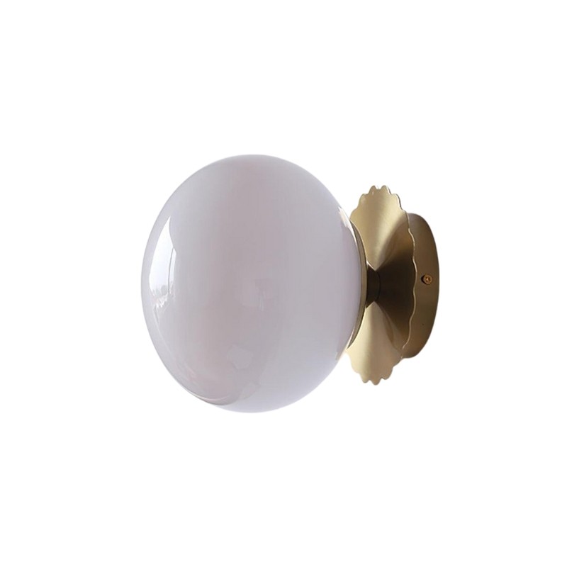 Bauhaus Spherical Glass Wall Lamp S176