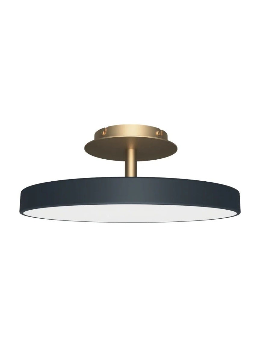 Round Flush Ceiling Lamp — Nordic Minimalist Light for Bedroom & Living G104