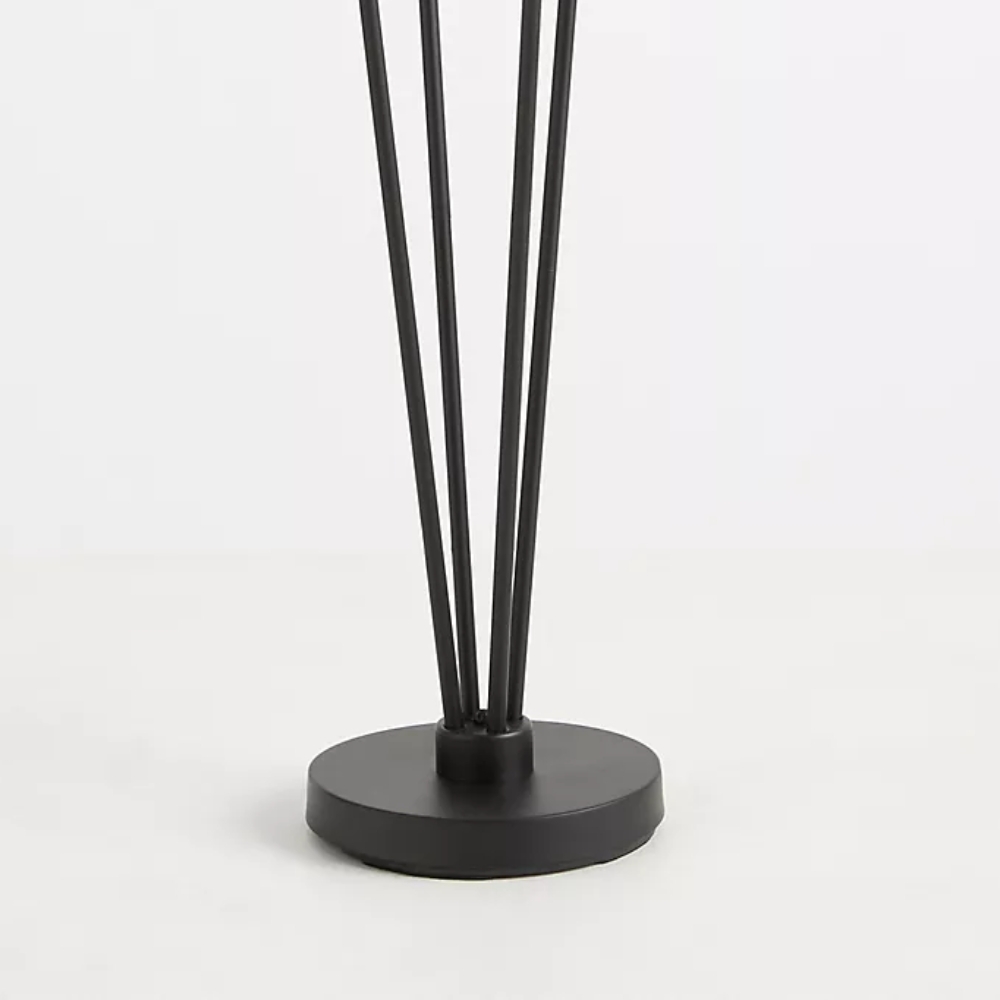 Duova 4 Light Floor Lamp - Fabric Shade Floor Lamp for Reading Corners or Living Spaces T718