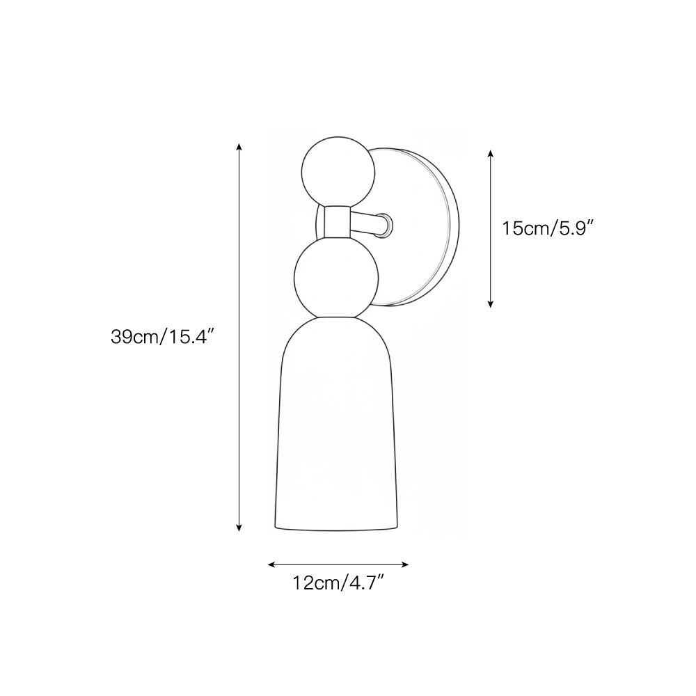 Flume Alabaster Wall Lamp T1989