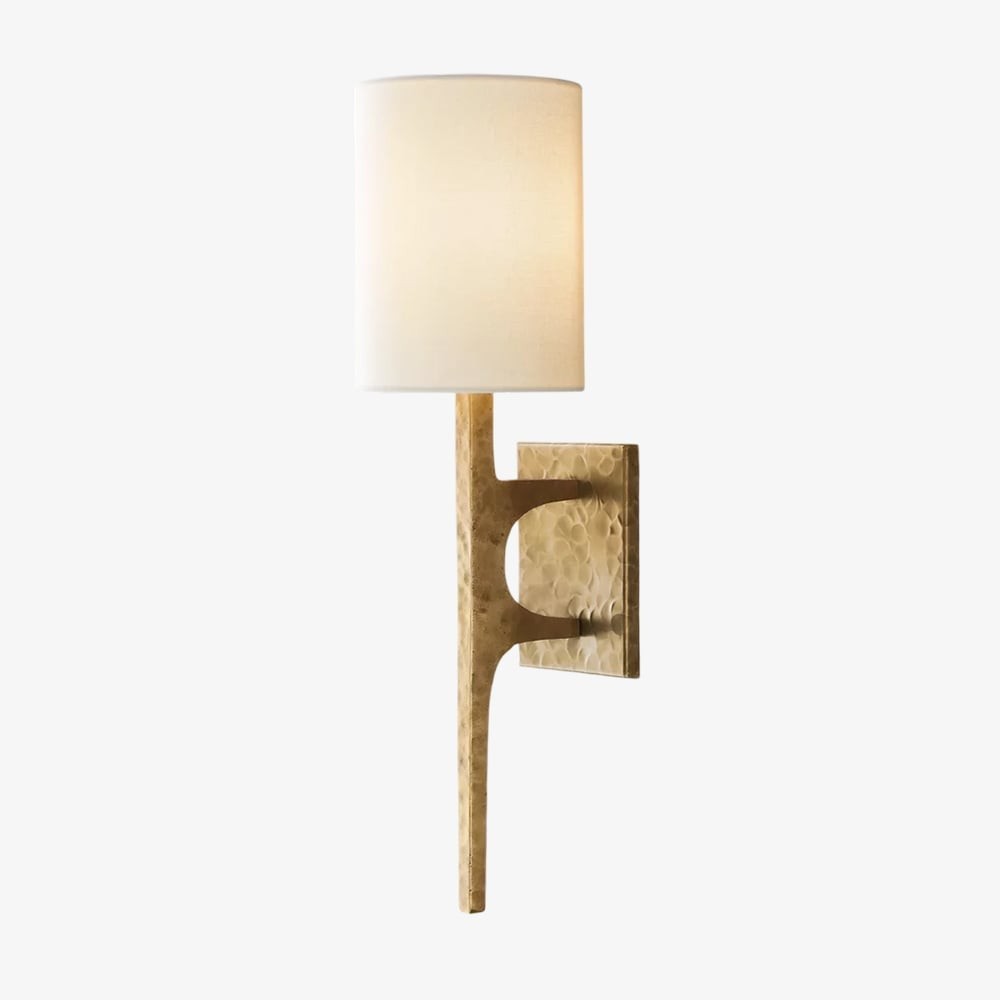 Texturoc Linear Wall Light - Modern Hammered Wall Sconce T457