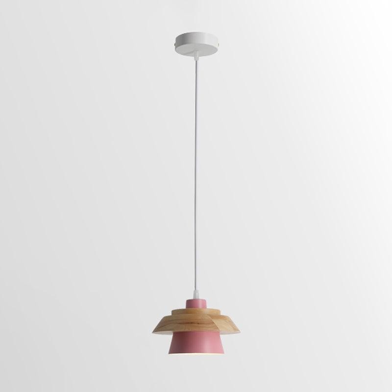 Stone Wood Pendant Lamp M407
