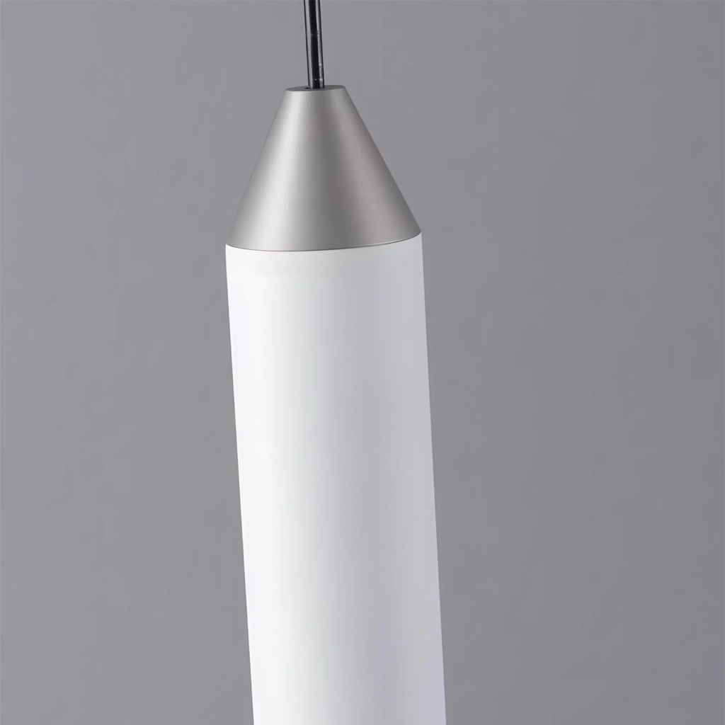 Vertara Minimal Cone Pendant Light – Sleek Architectural Hanging Lamp for Dining and Kitchen T1206