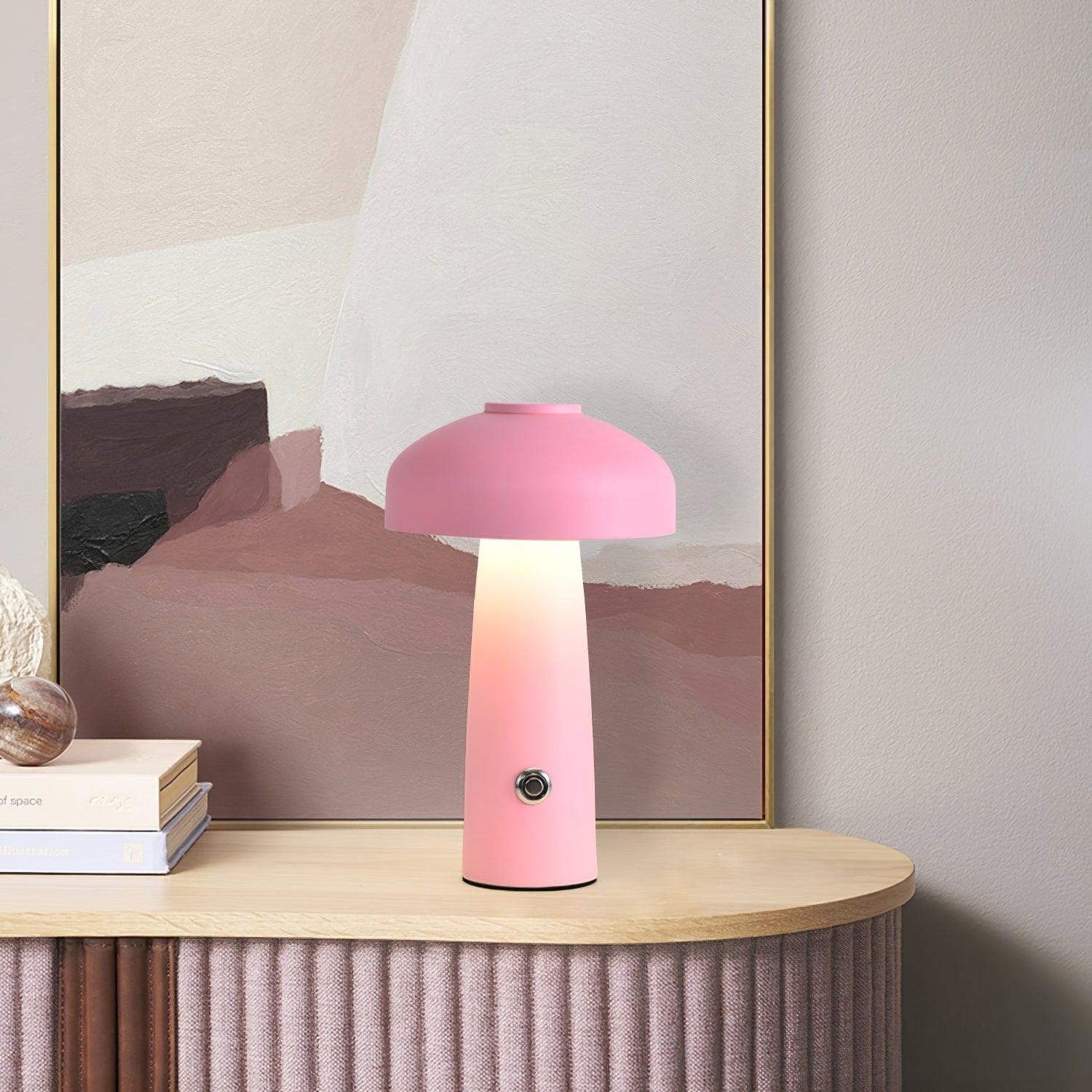 Mushroom Built-in Battery Table Lamp M544