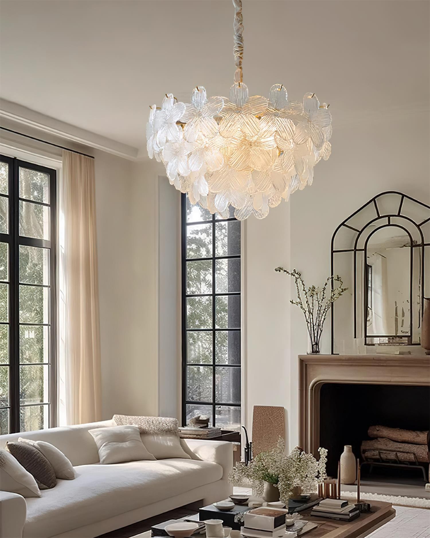 Romantic Petal Chandelier P073