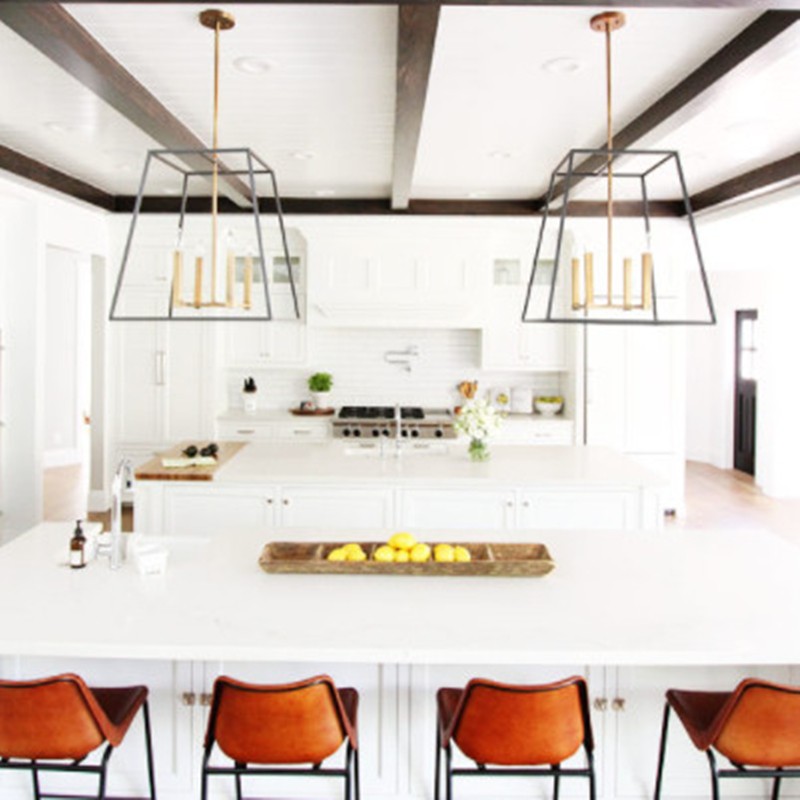 Trapezium Cage Pendant Light