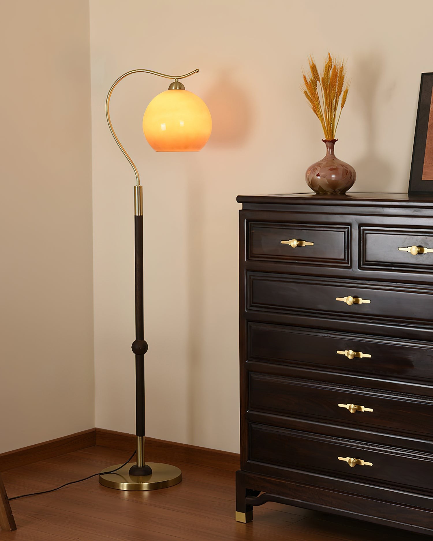 Retro Mushroom Fishing Floor Lamp M283