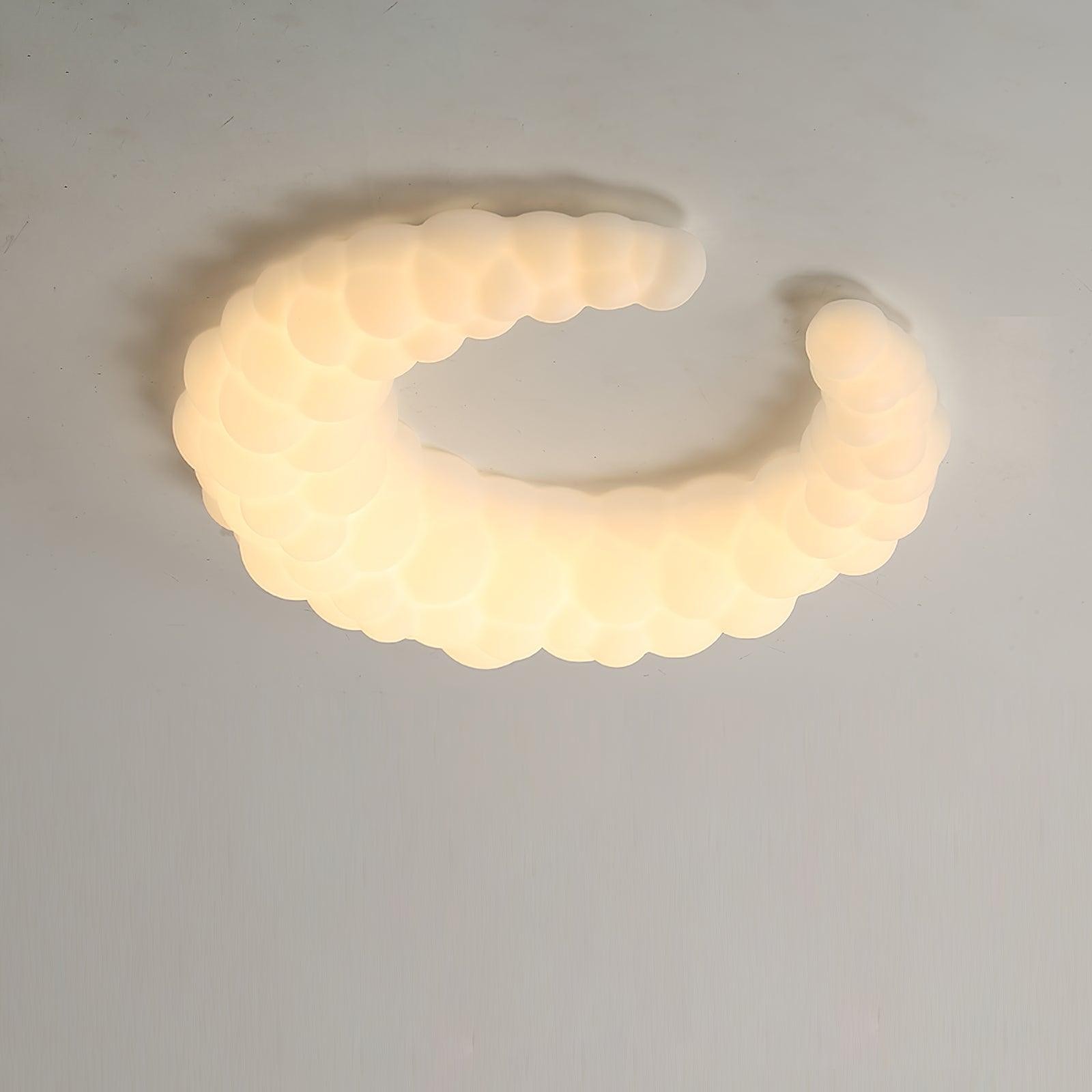Cream Style Moon Ceiling Lamp M478