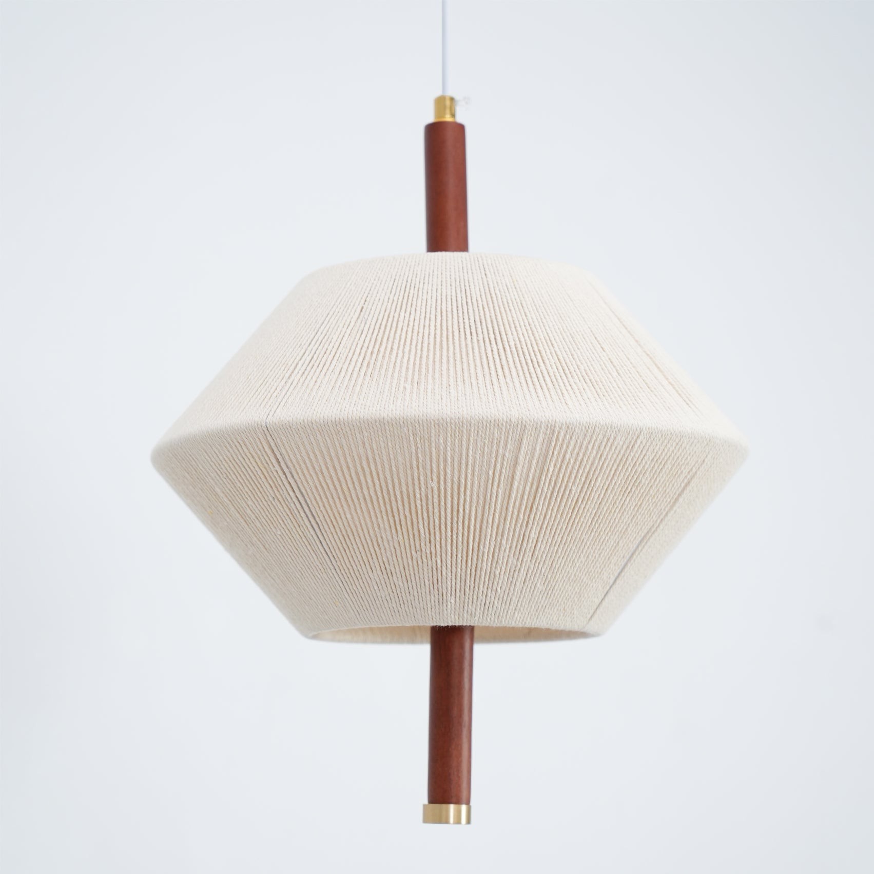 Japanese Wabi-Sabi Style Woven Fabric Pendant Lamp M10