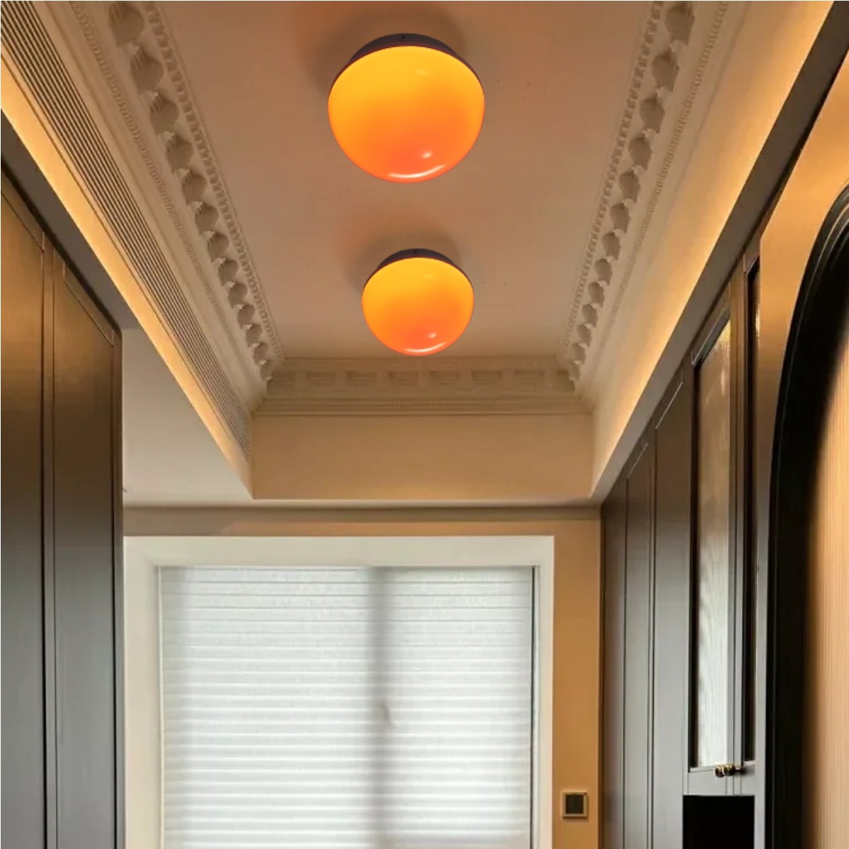 Modern Sunset Ceiling Lamp – Warm Glow Acrylic Flush Mount Light S261