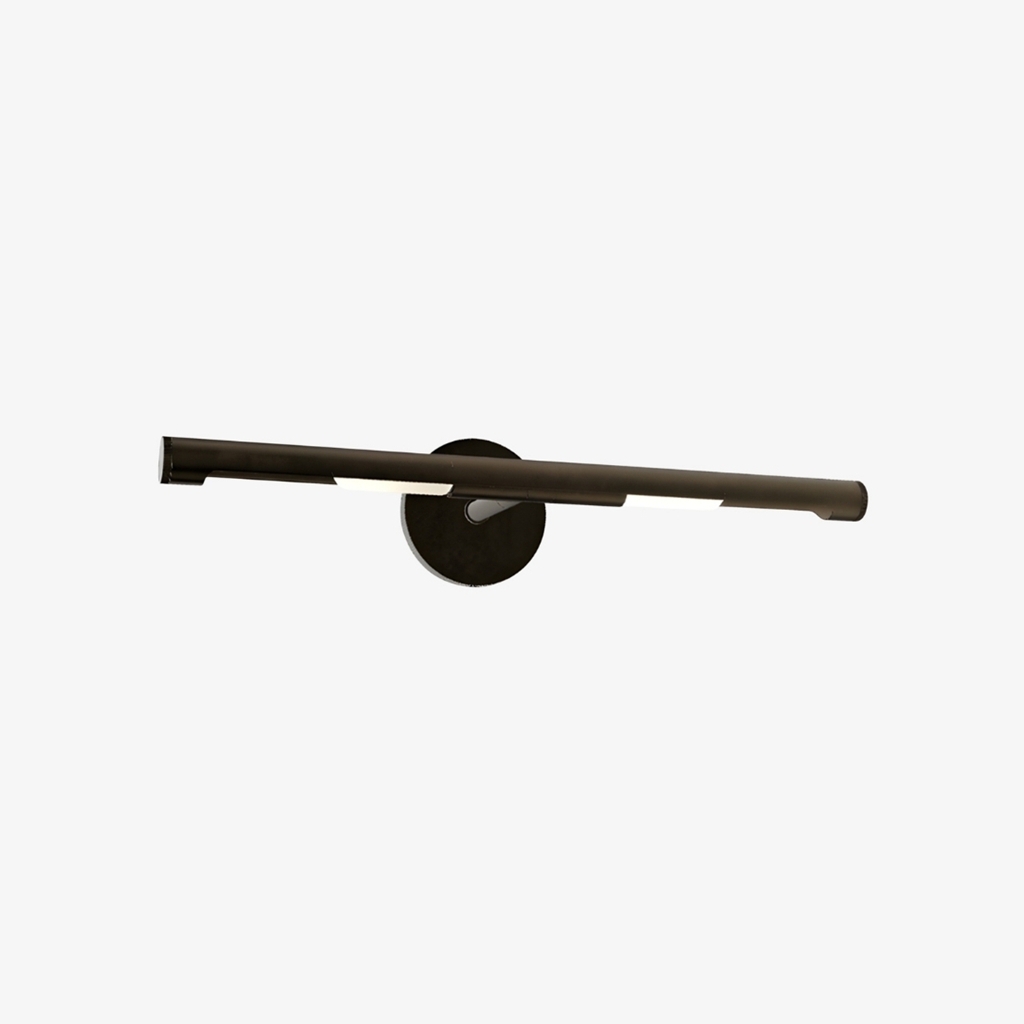 Aurix Wall Mount Art Light - Aged Finish Picture Light for Highlighting Canvases T605