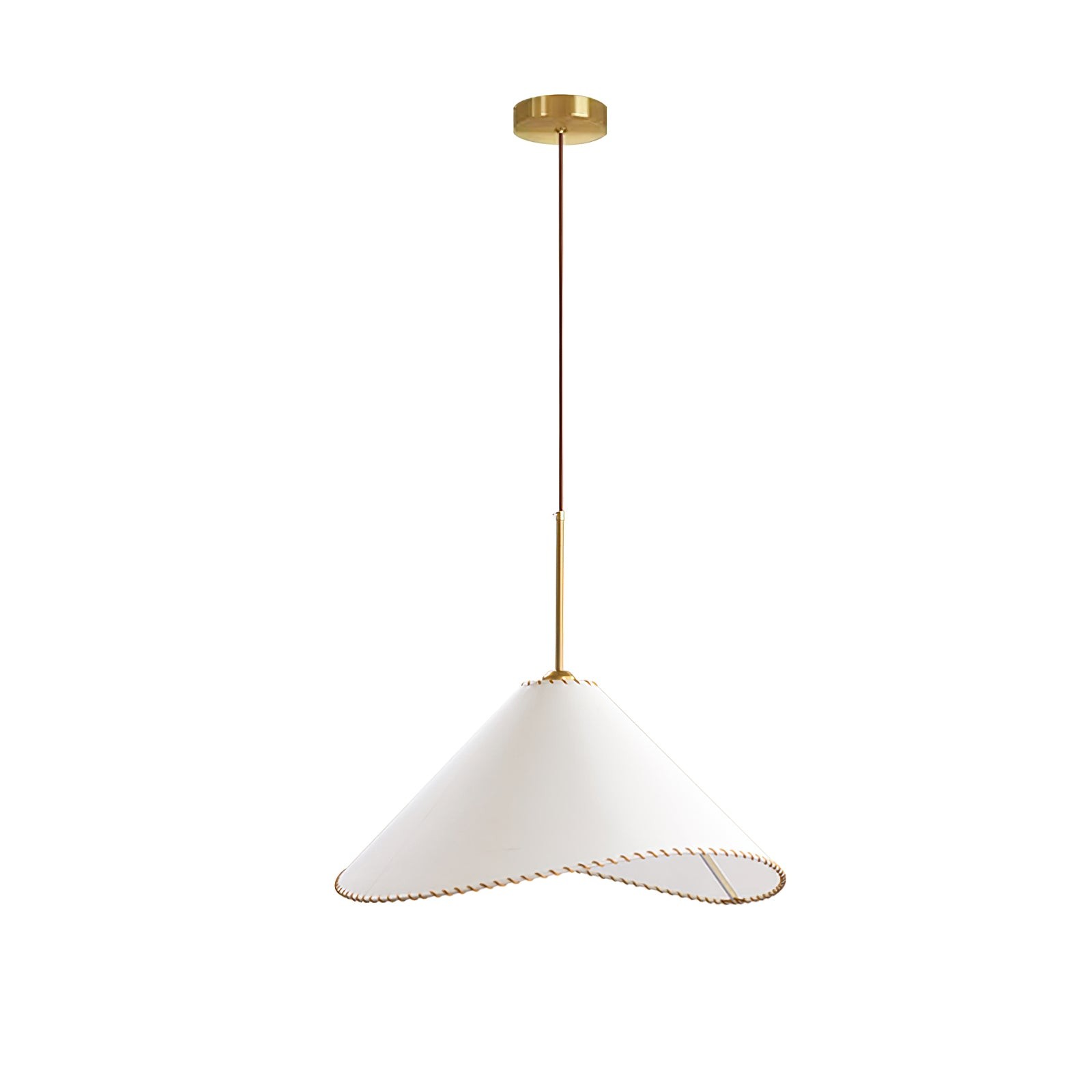 Twisted Shade Fabric Pendant Lamp M490