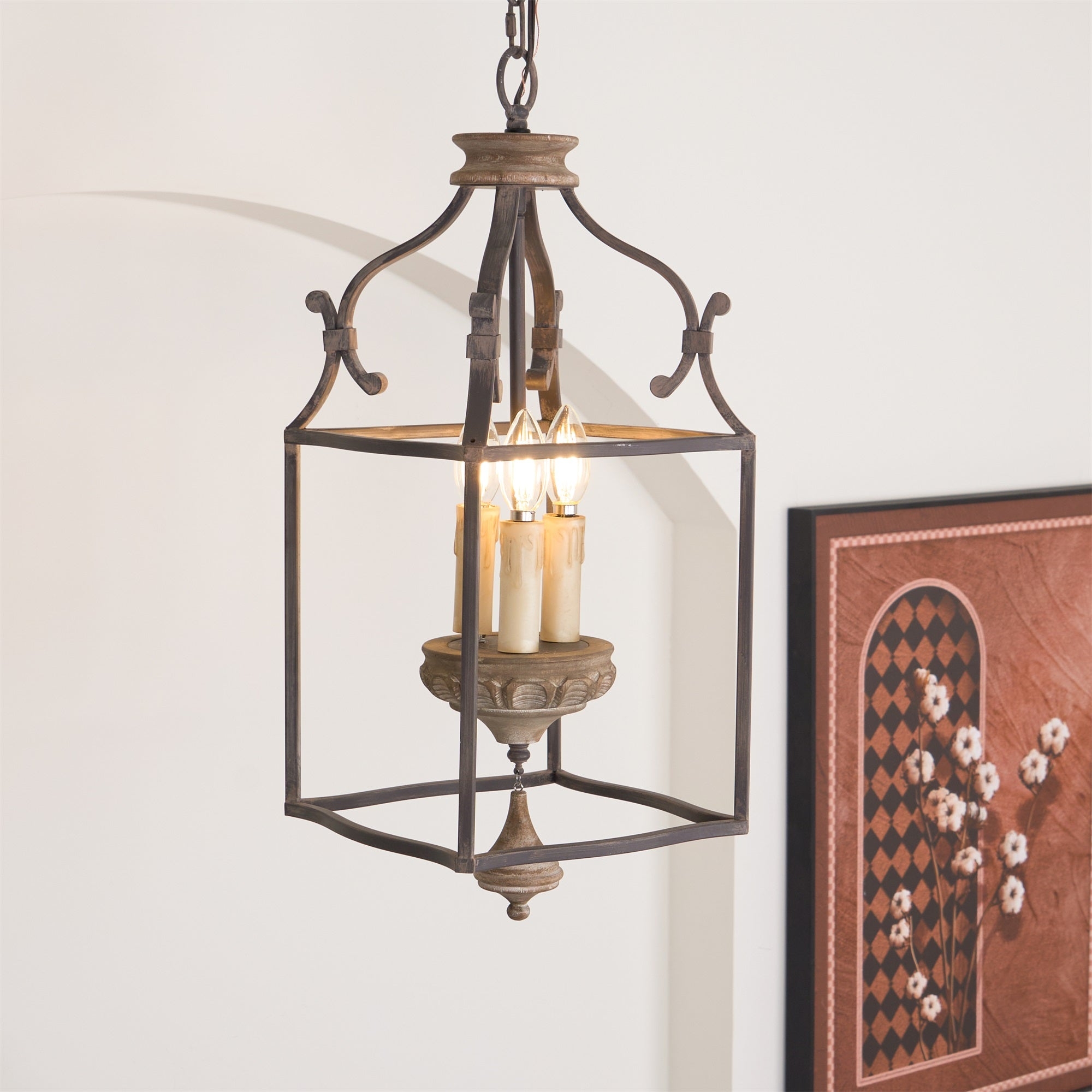 Traditional Birdcage Chandelier T1749