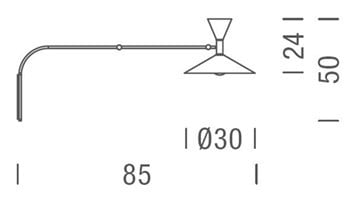 Lampe de Marseille Wall Lamp
