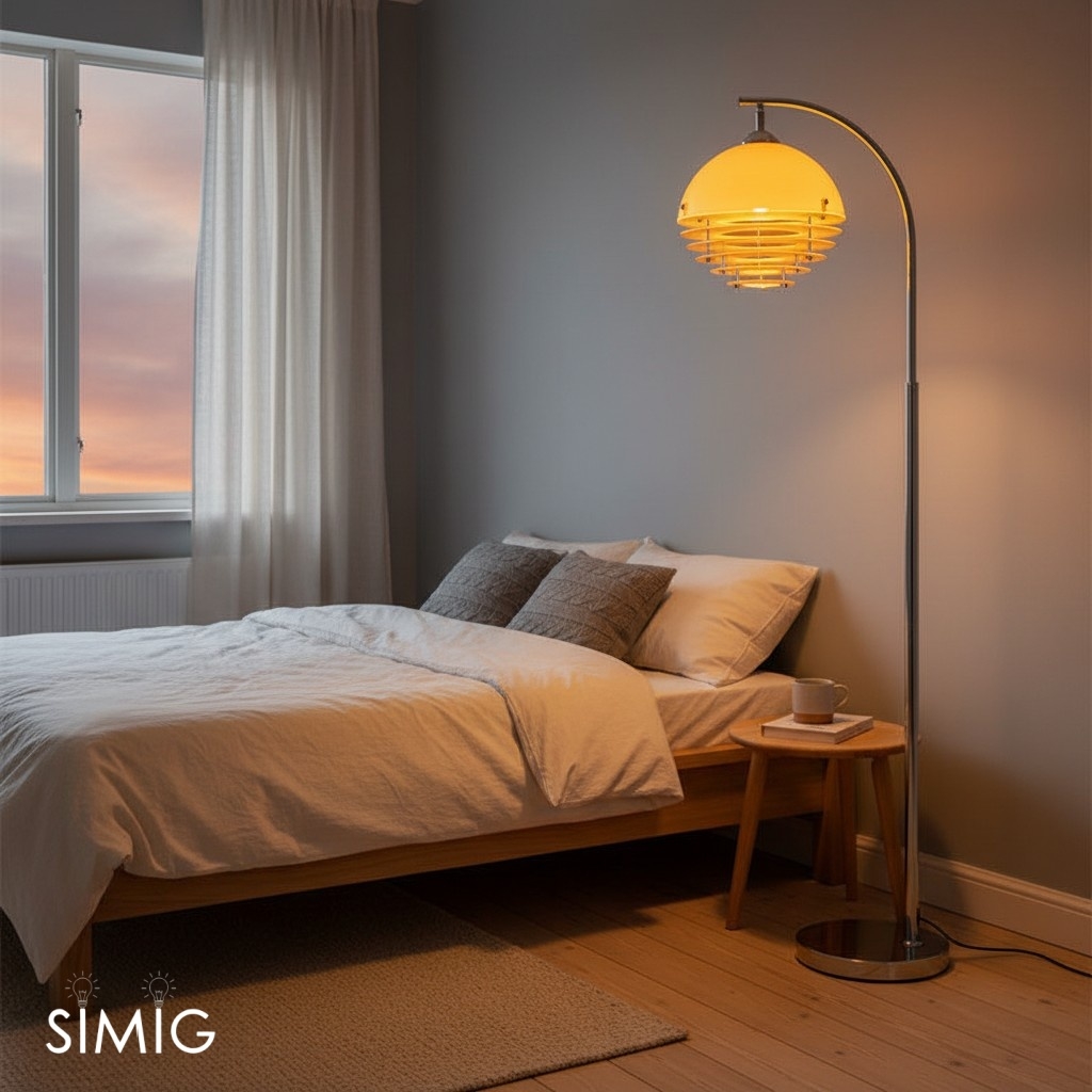 Afterglow Sunset Tiered Floor Lamp - Modern Lamp for Living Rooms G77