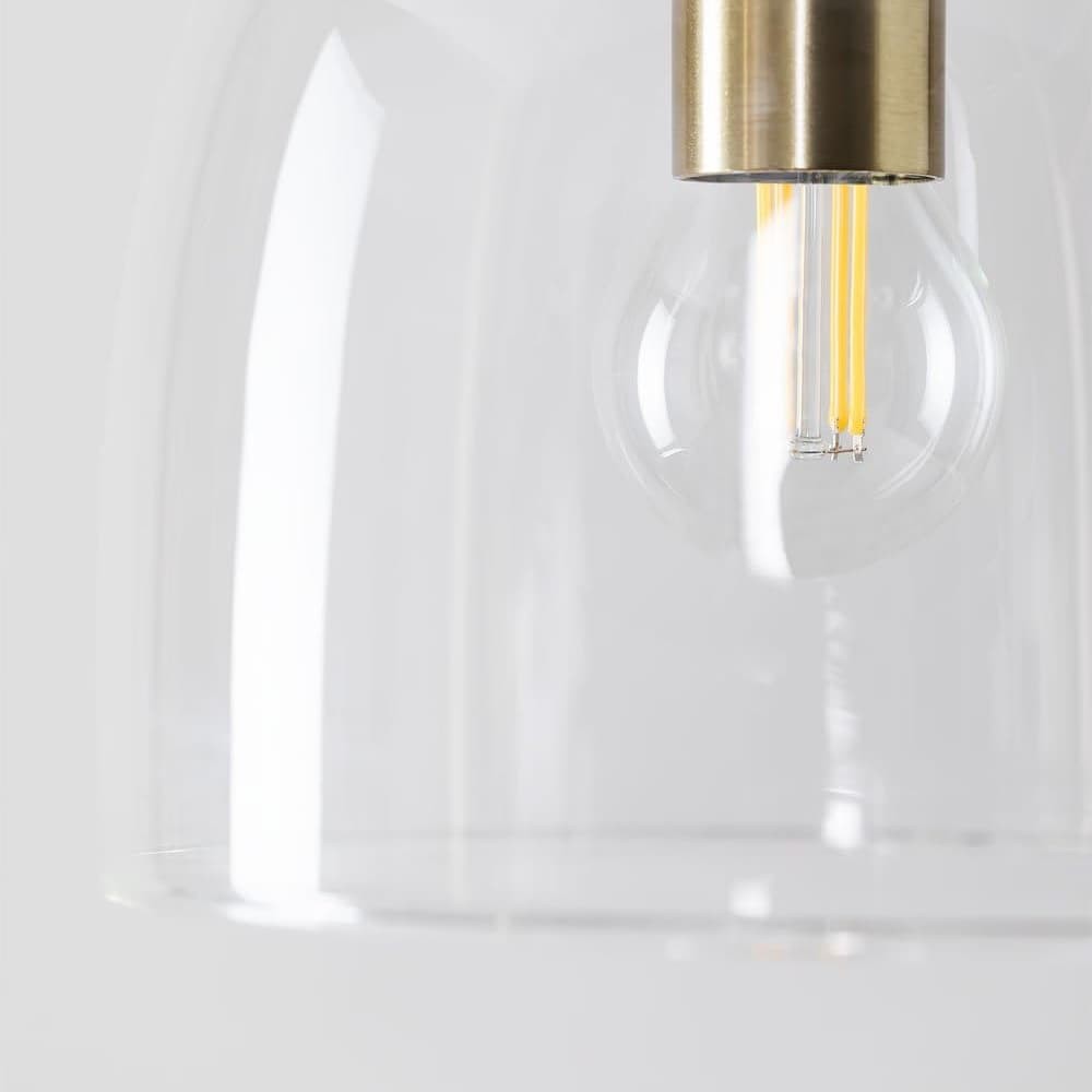 Contemporary Glass Lamp – Soft Glow for Modern Interiors S243