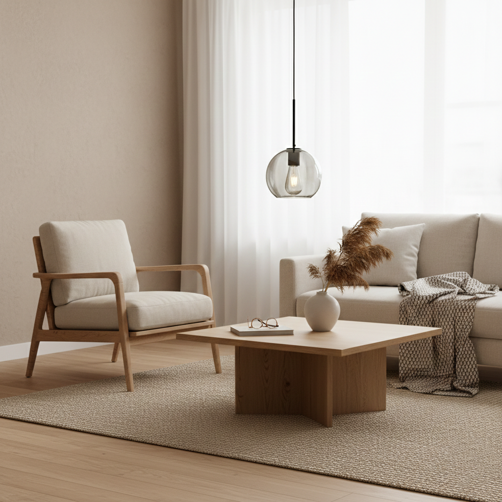 Solara Nordic Spherical Glass Pendant Light T2167