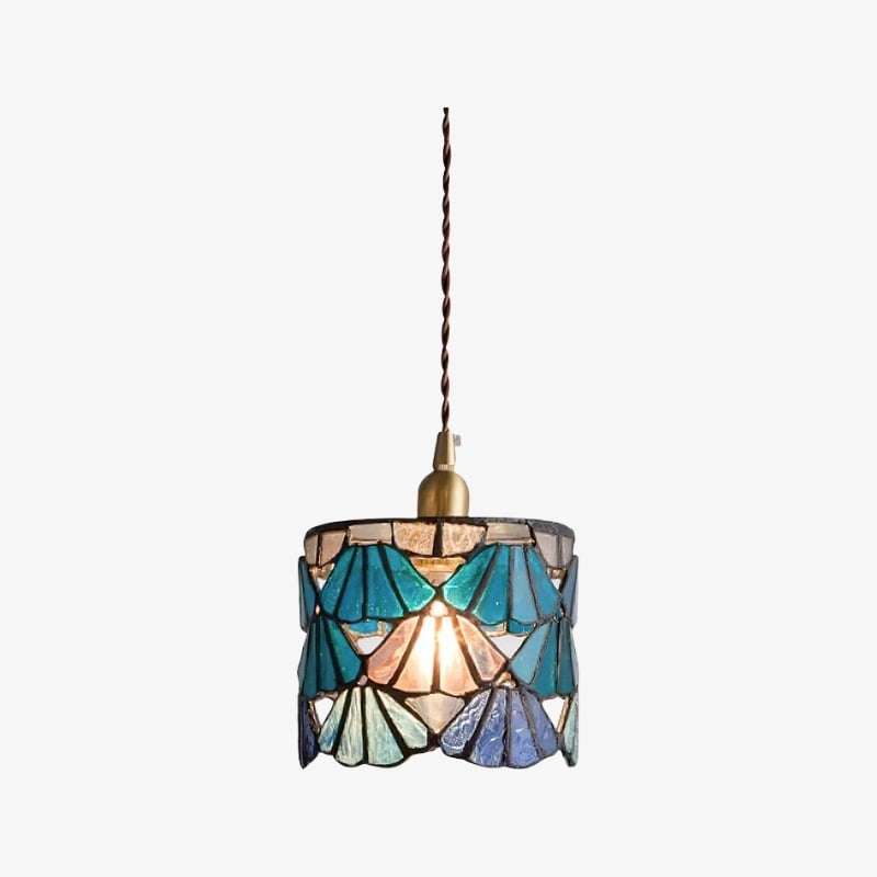 Vintagia Tiffany Artistic Stained Glass Pendant – Classic Pendant for Kitchen T514