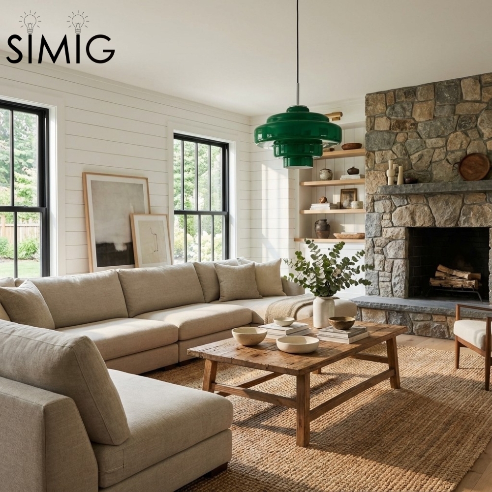 Koloro Multi-Layer Pendant Light - Vintage Metal and Glass for Living Room T277