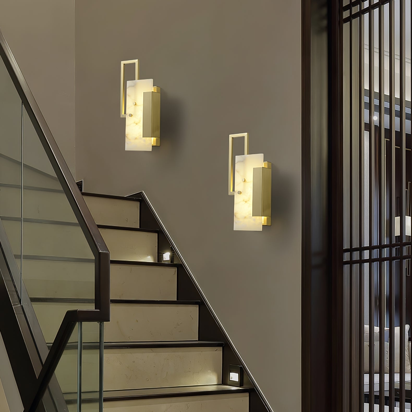 Althea Alabaster Wall Sconce T1620