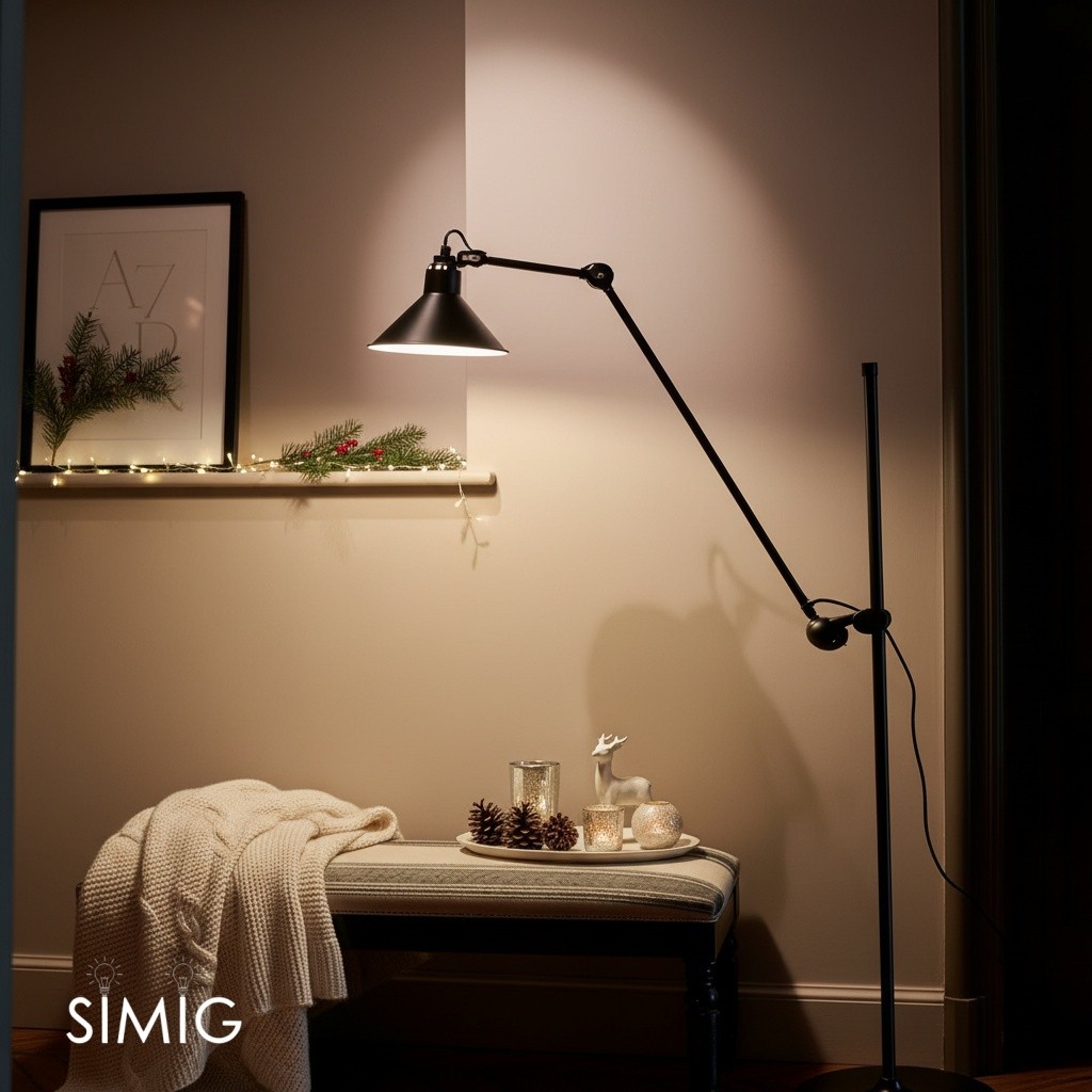 Nordic Rotatable Swing Arm Floor Lamp S113