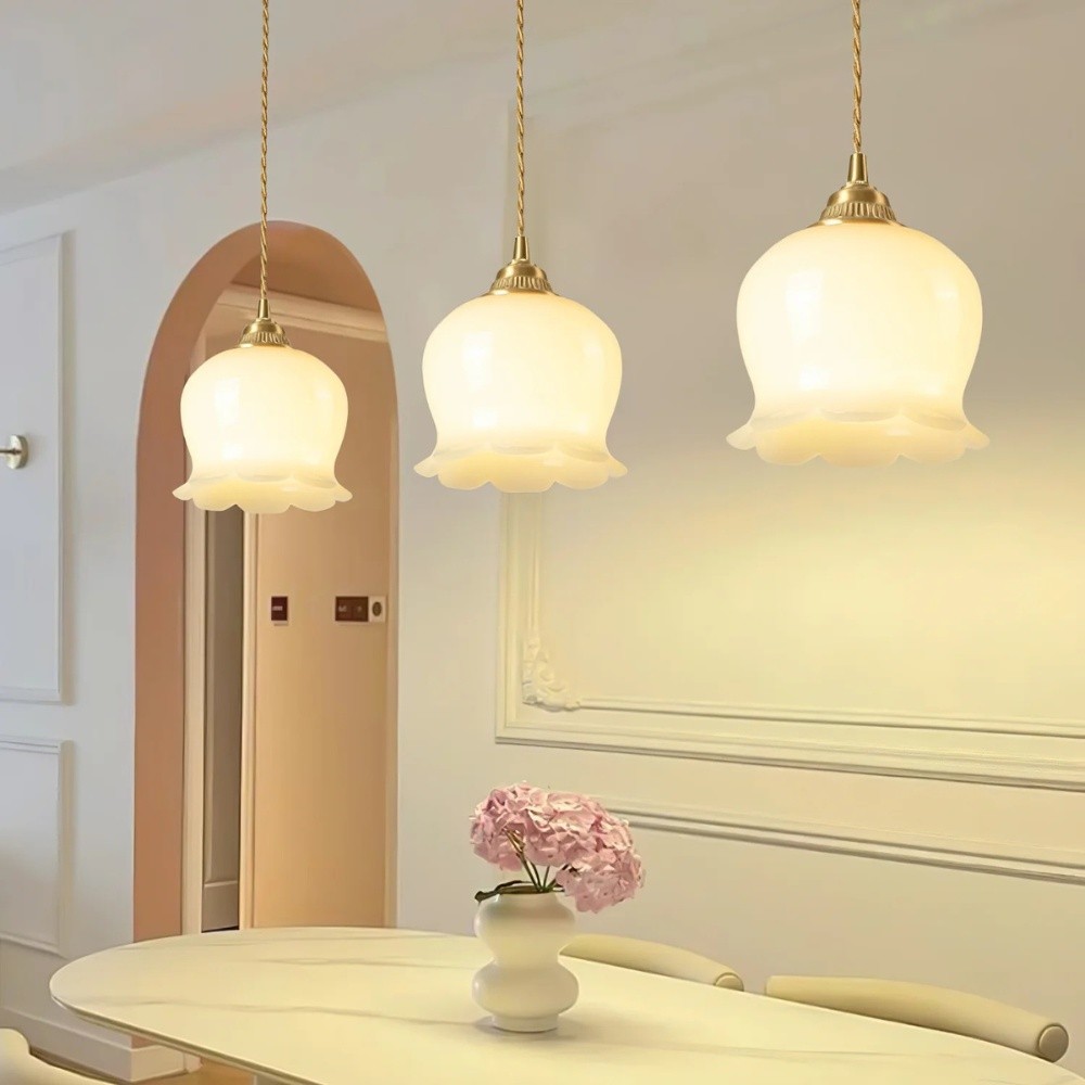 Vintage Valley Flower Pendant Light S163