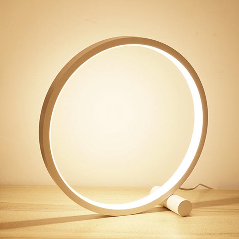 T-touch LED Ring Table Lamp