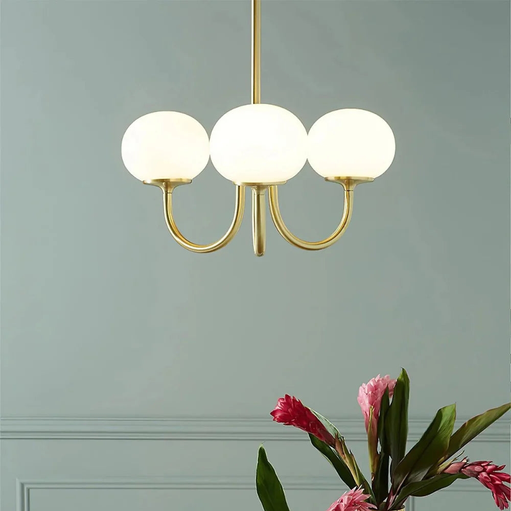Marshmallow Modern Glass Chandelier T2000
