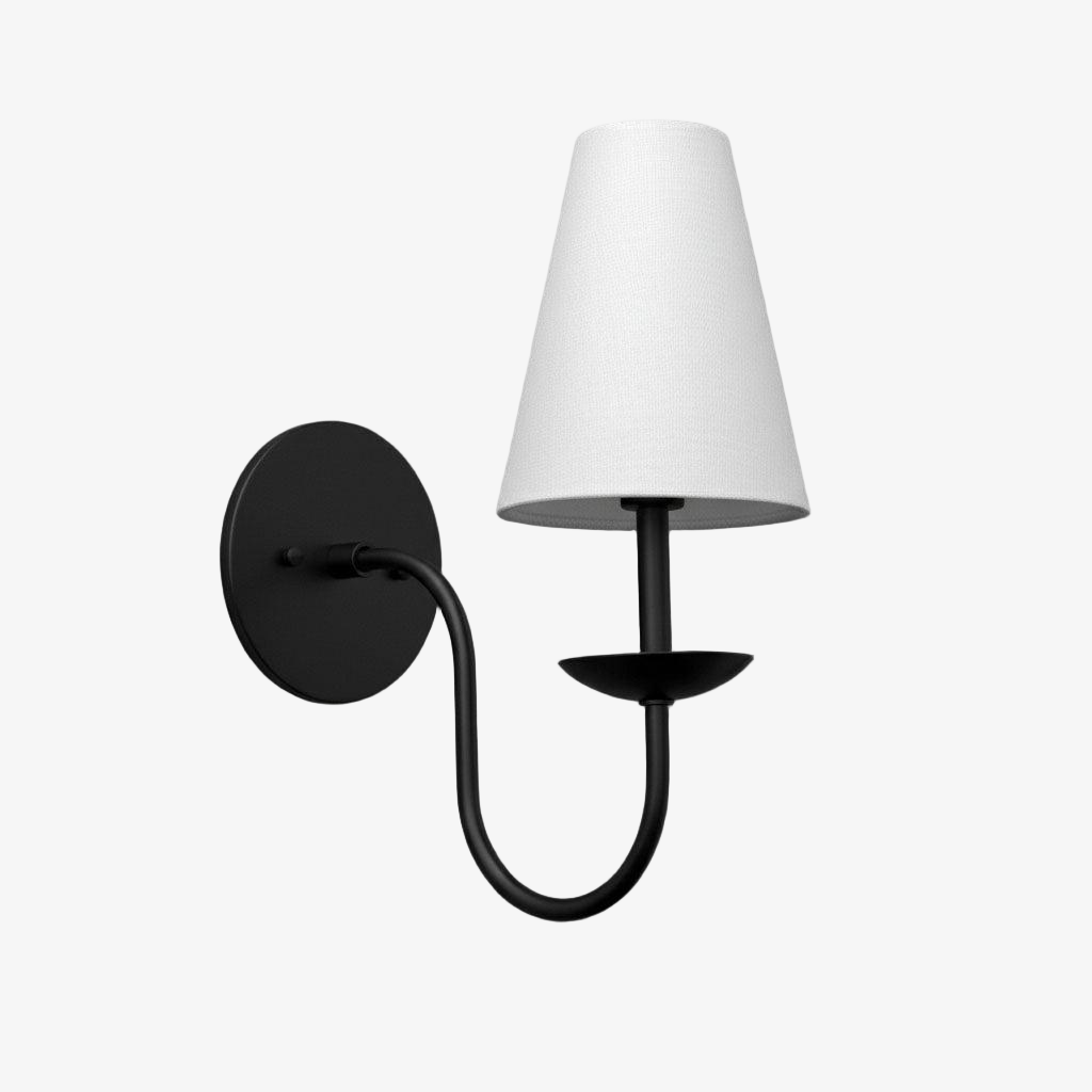 Curva Modern Geometric Wall Sconce – Ambient Lighting for Living Room T398