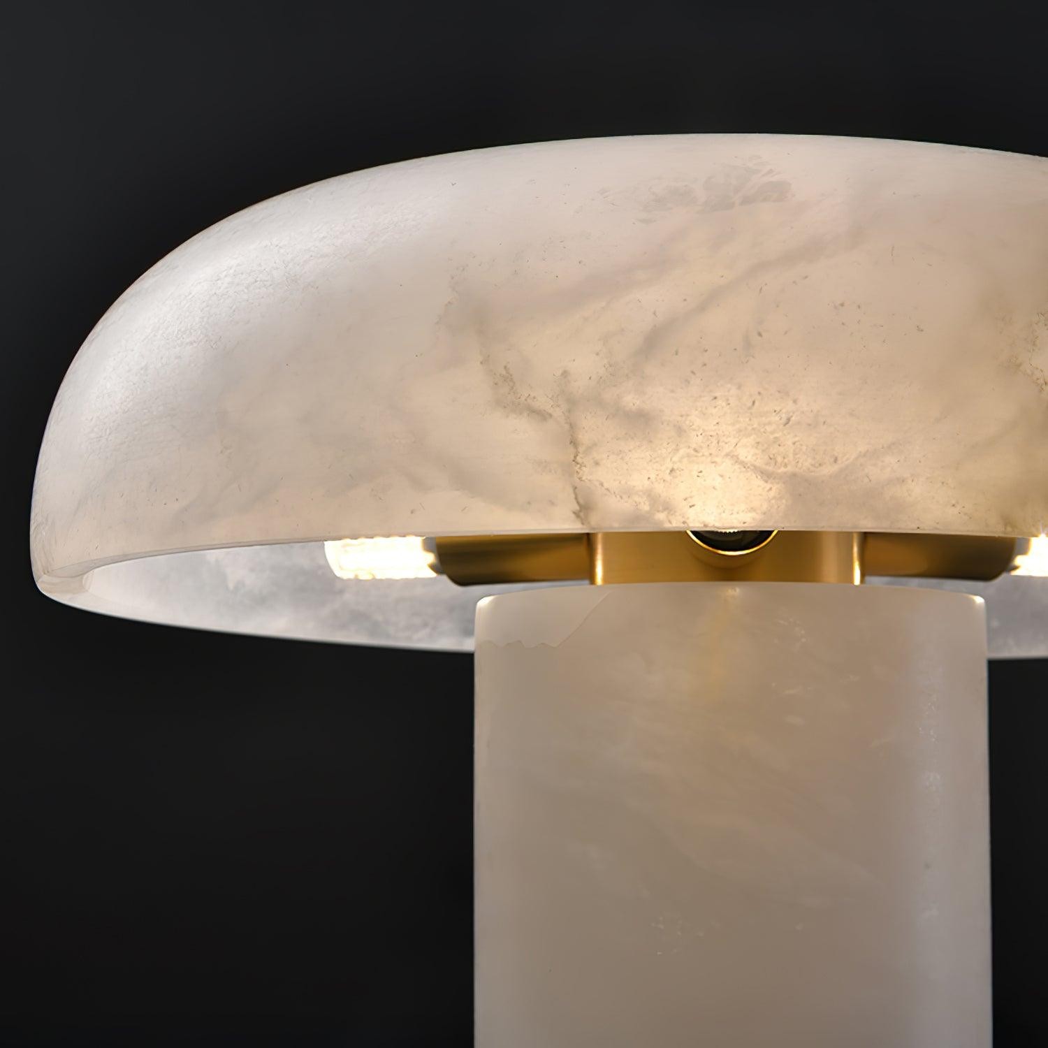 Creative Minimalist Luxury Alabaster Table Lamp For Bedroom M344
