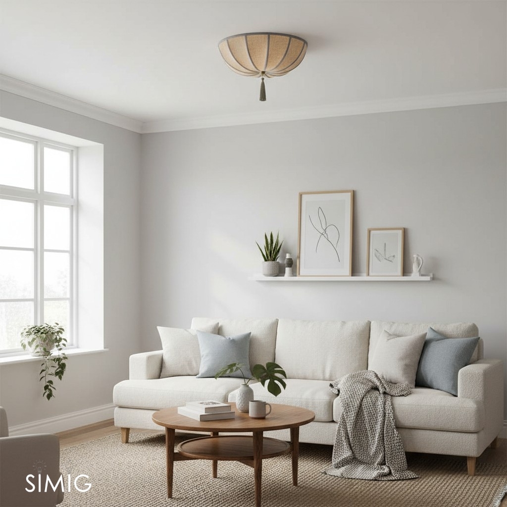 Valoflor Floral Petal Ceiling Light - Modern Flush Mount Lamp T569