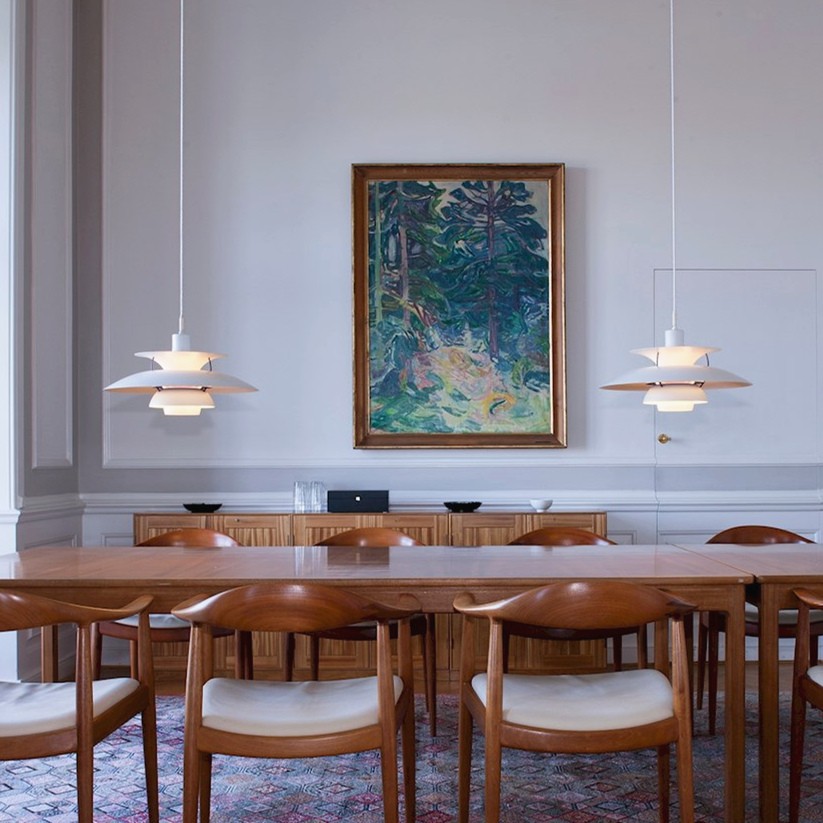 Danish Multi-layer Metal Pendant Light S107