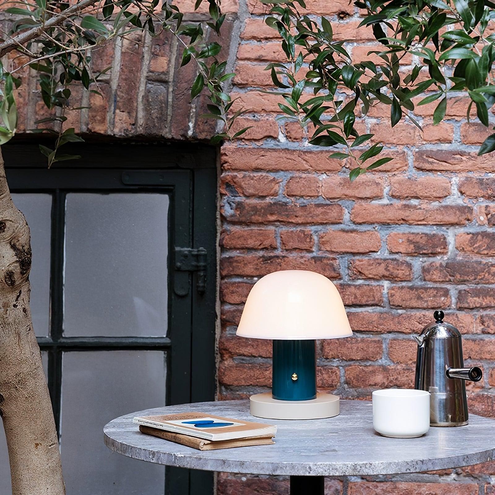 Minimalist Mushroom Cordless Table Lamp M528