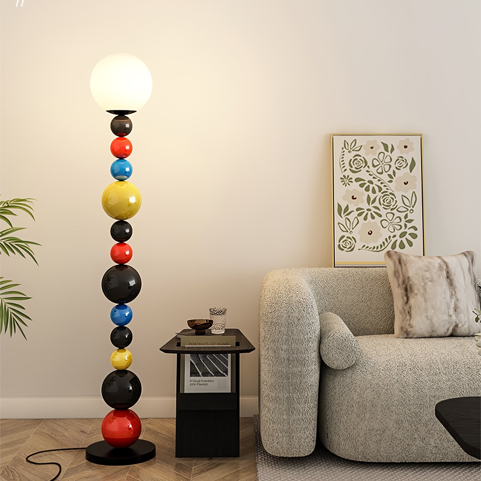 Colorful Round Ball Floor Lamp M376