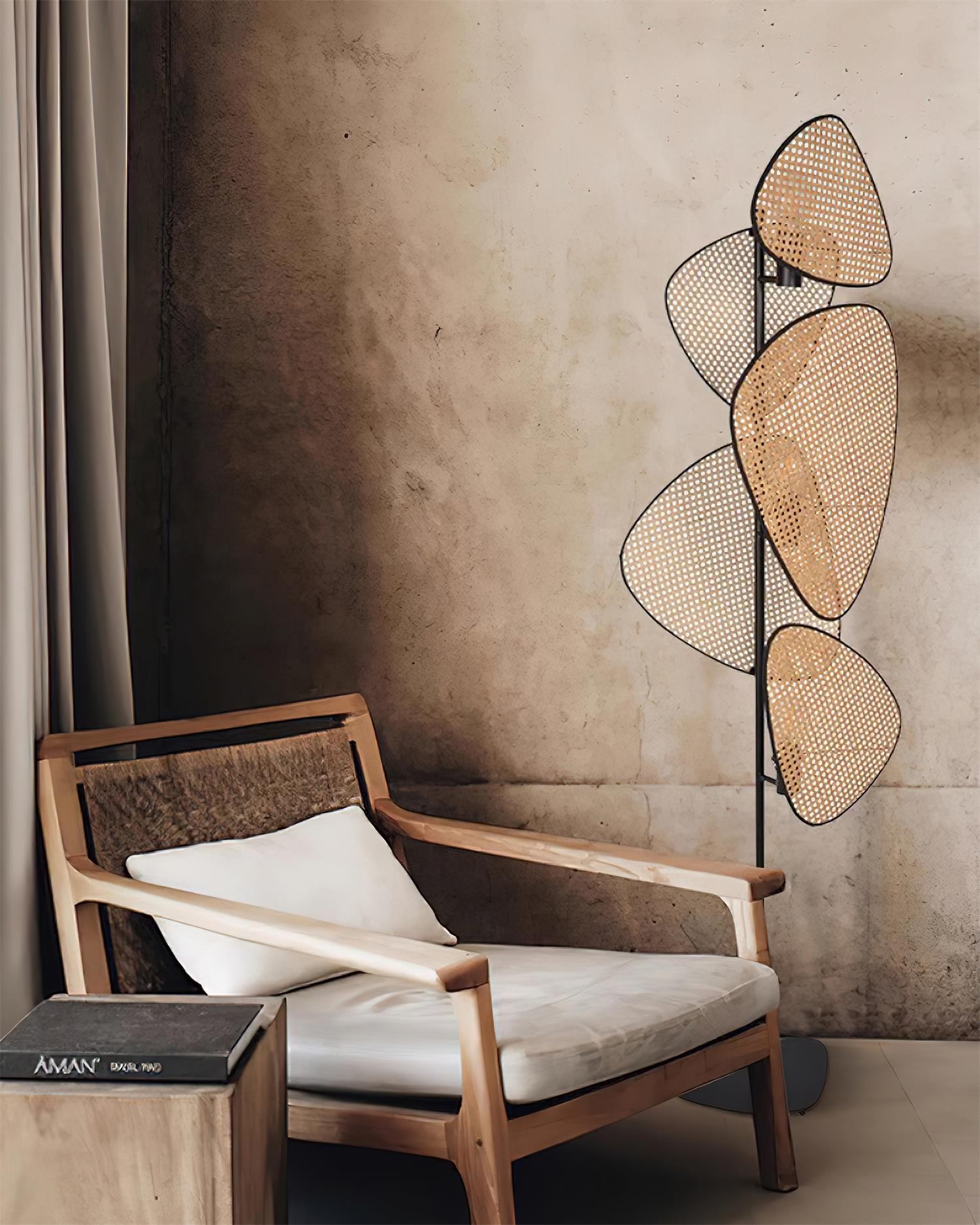 Creative Natural Rattan Floor Lamp M231