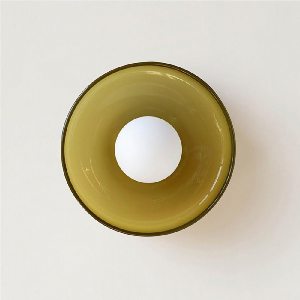 Modern Round Flush Mount Morandi Ceiling Light S80