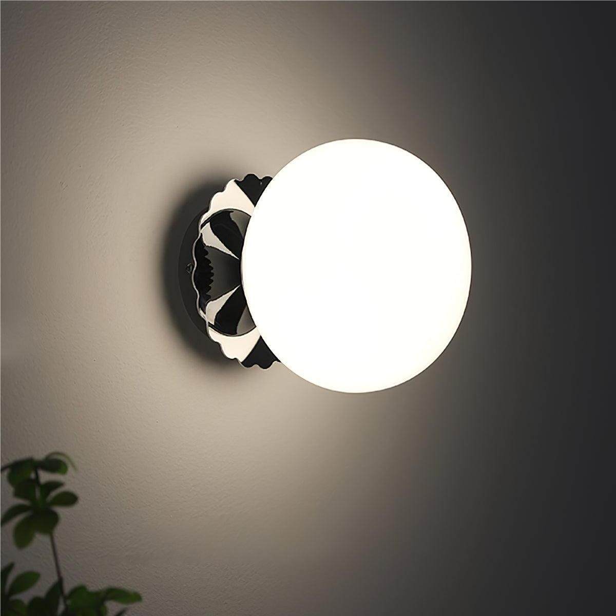 Bauhaus Spherical Glass Wall Lamp S176