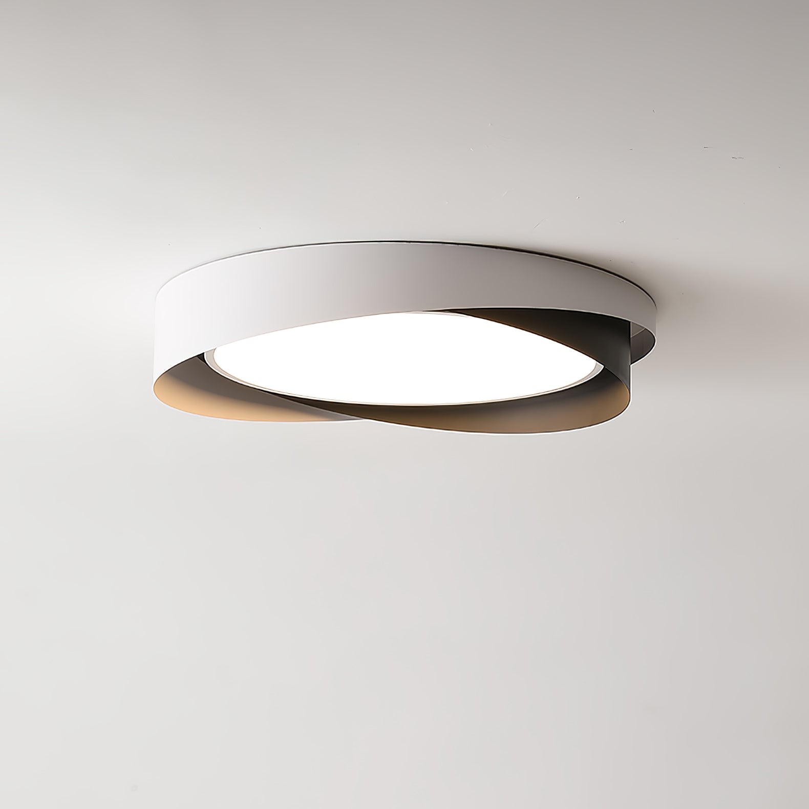 Nordic Style Modern Minimalist Wave Pattern Ceiling Lamp M424