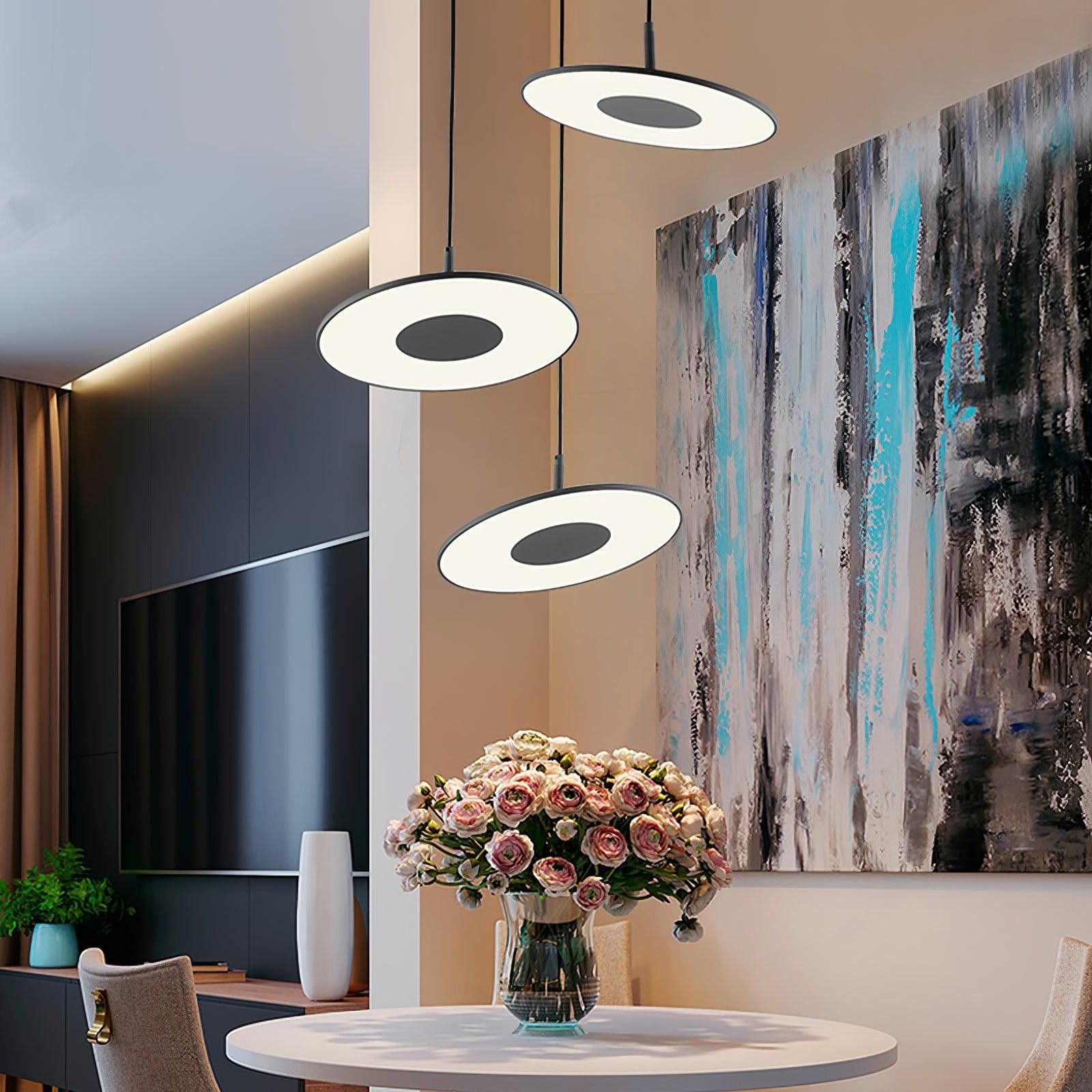 Round Disc Pendant Lamp M378