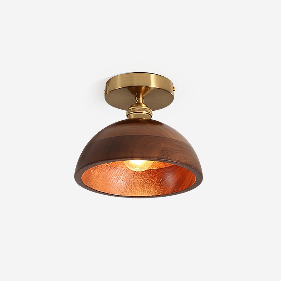 Collar Wood Ceiling Lamp T1459