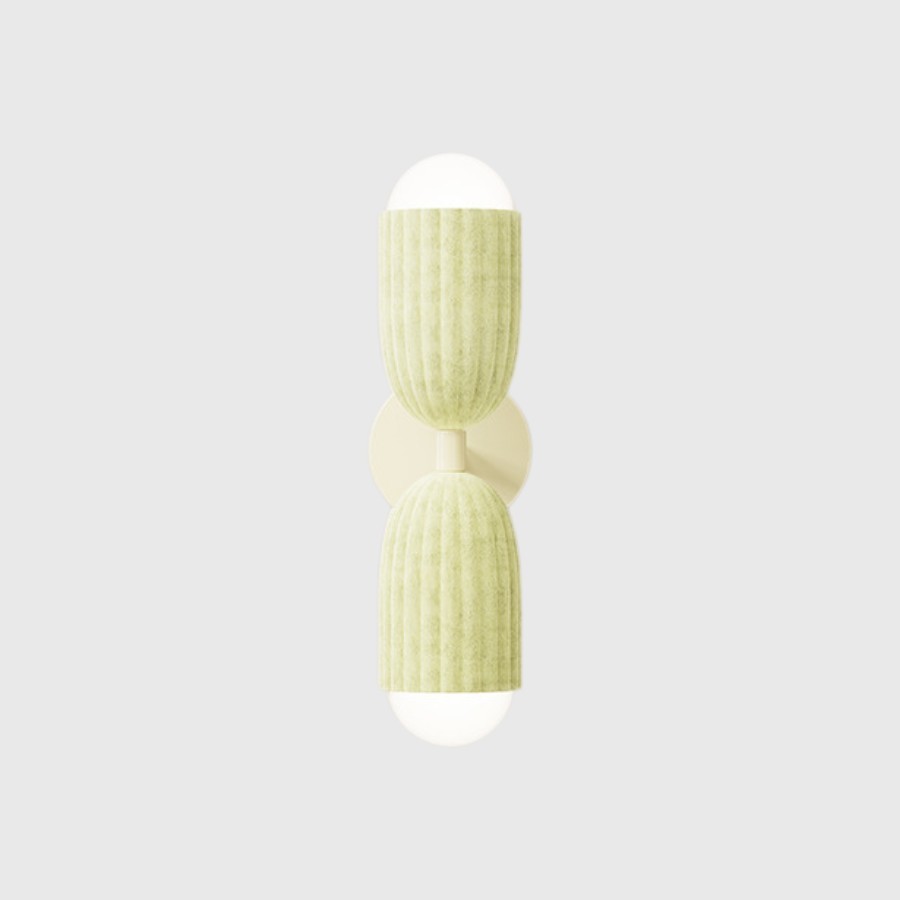 Modern Cream Style Cactus Resin Wall Lamp S178