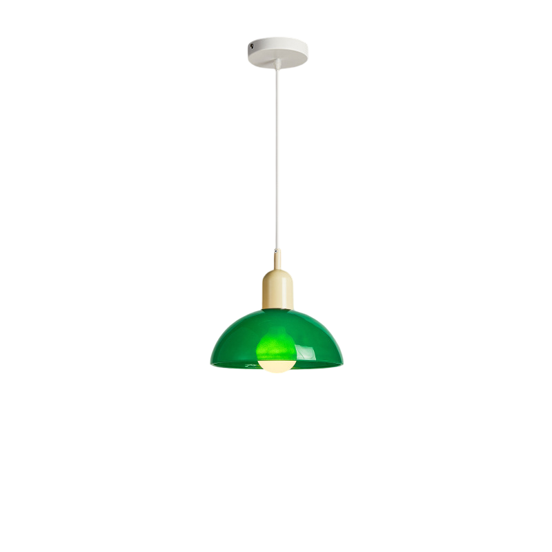 Aurora Nordic Colorful Bowl Pendant Light T2040