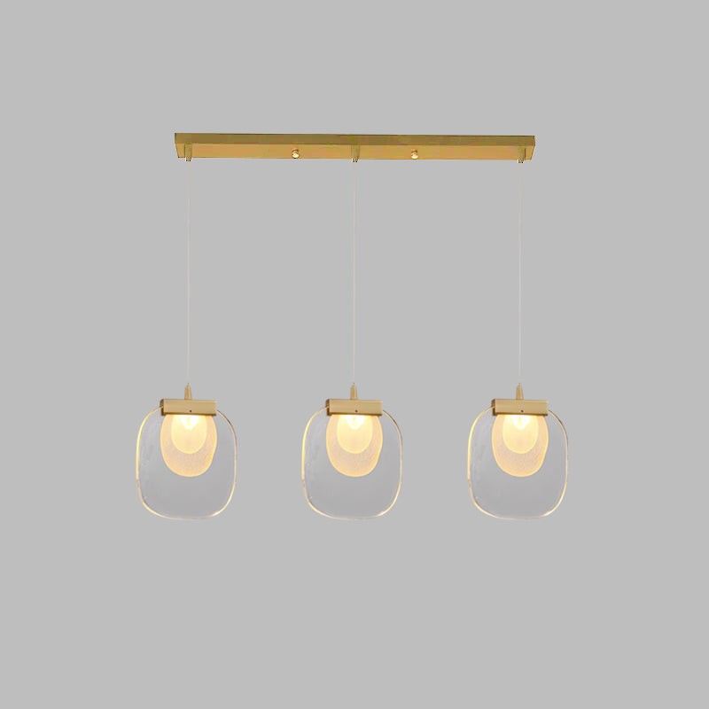 Glass Ripples Pendant Lamp M156