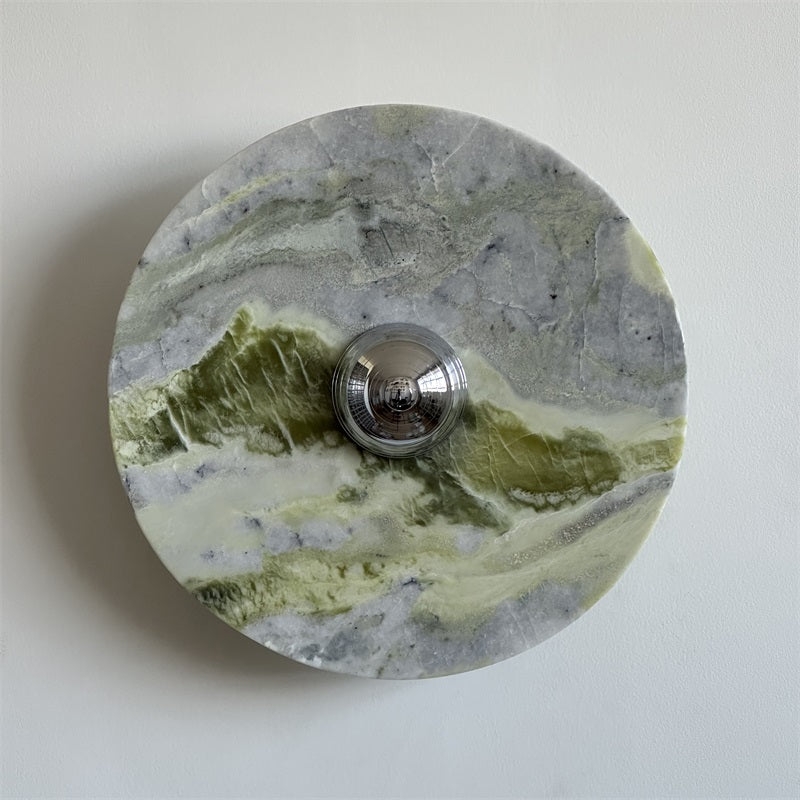 Green Calacatta Marble Sconce T1856