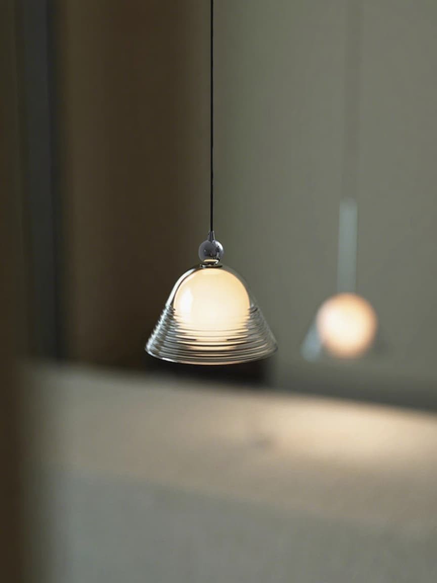 Afterglow Sunset Wave-Patterned Pendant Light - Lamp for Living Room G98