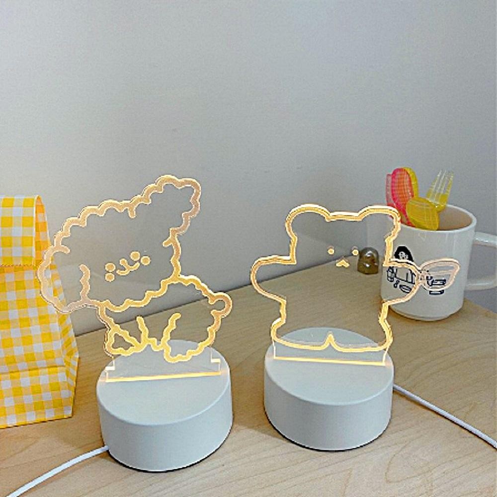 Cartoon 3D Desk Lamp