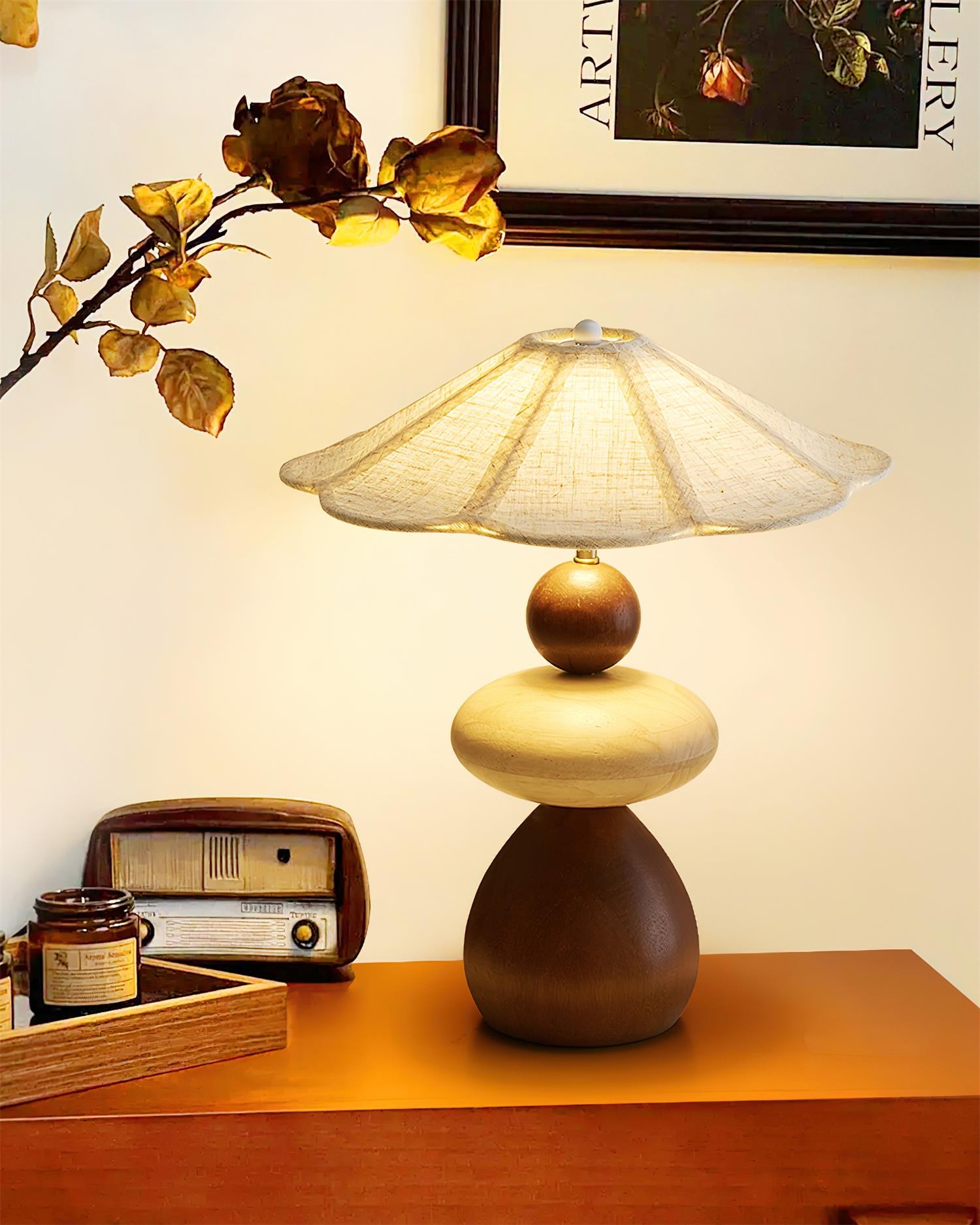 Equinox Plug In Table Lamp T1589