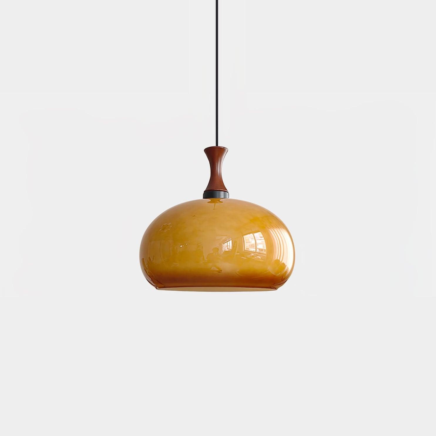 Spherical Orange Practical Luxury Pendant Lamp M523
