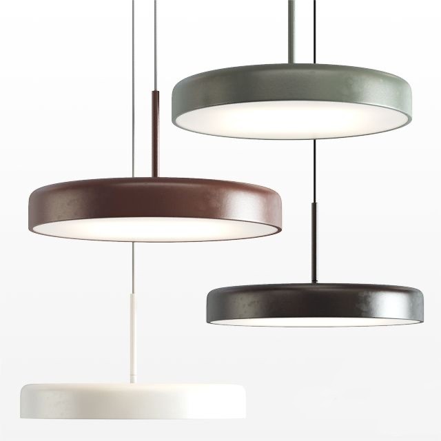 Minimalist Pendant Light with Warm Acrylic Diffused Illumination S226